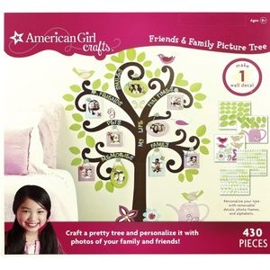 NWT American Girl Crafts Friends and Family Picture Tree Brand Kit